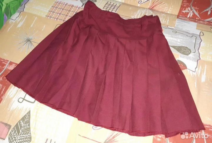 Школьная форма, пиджак+юбка на девочку рост 134