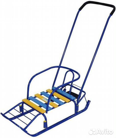 Санки синие