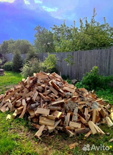 Дрова колотые Осина