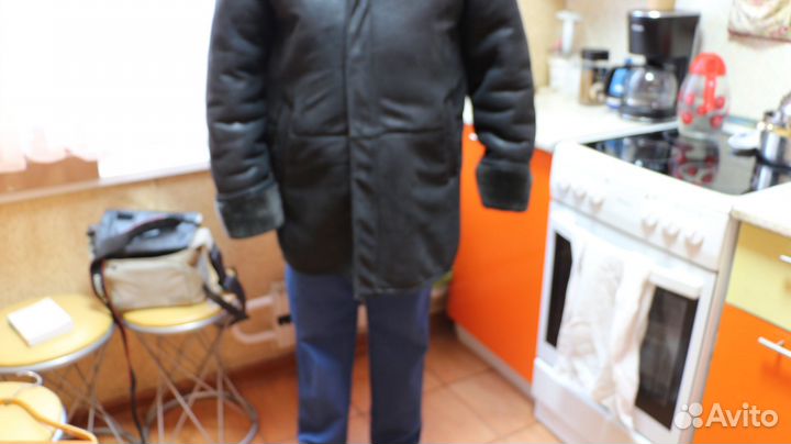 Дубленка мужская не кожная