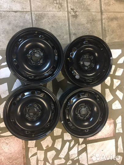 Диски штампованные r15 на поло рапид