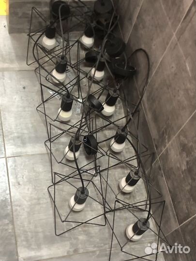 Люстра в стиле лофт