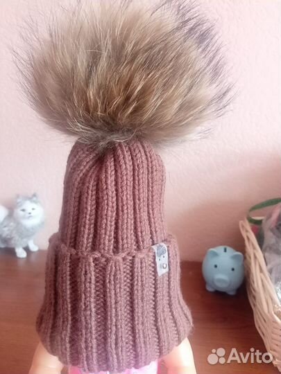 Шапка и снуд для девочки