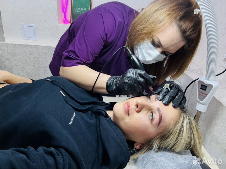 Кавитация, перманентный макияж,маникюр, педикюр