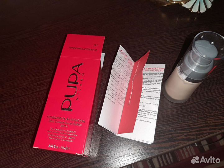 Тональный крем pupa оригинал