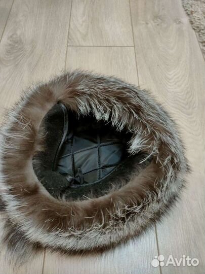 Шапка из чернобурки