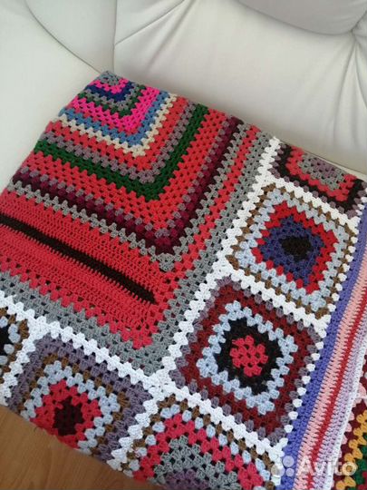 Плед ручной работы