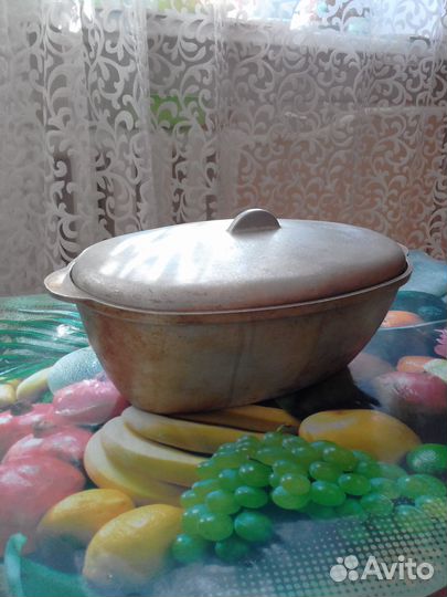 Чугунная Утятница, Жаровня, Гусятница - из СССР