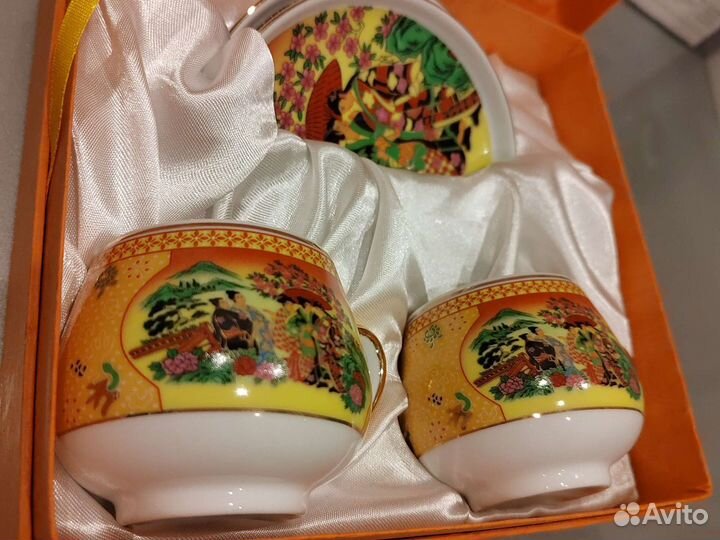 Чайный набор японский, фарфор