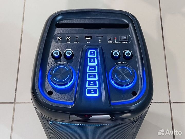 Блютуз колонка караоке NDR-1088