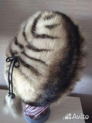 Шапка норковая женская