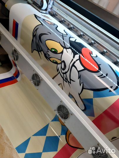 Печать на баннере, пленке, самоклейке