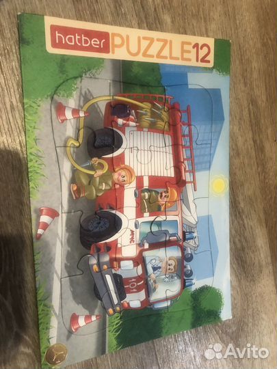 Пазлы 12 деталей 5 шт цена