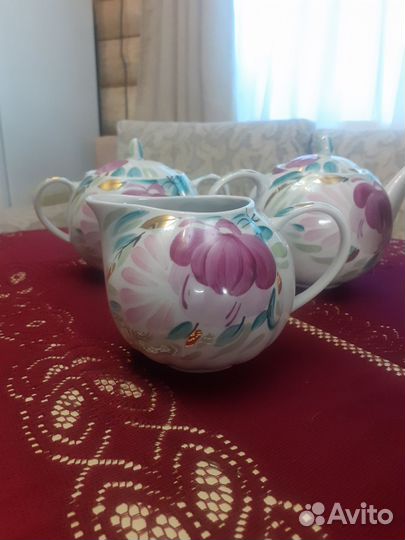 Чайный сервиз Дулево СССР Фарфор