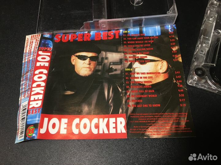 Joe Cocker - Super best, 2000 Invisible holahup