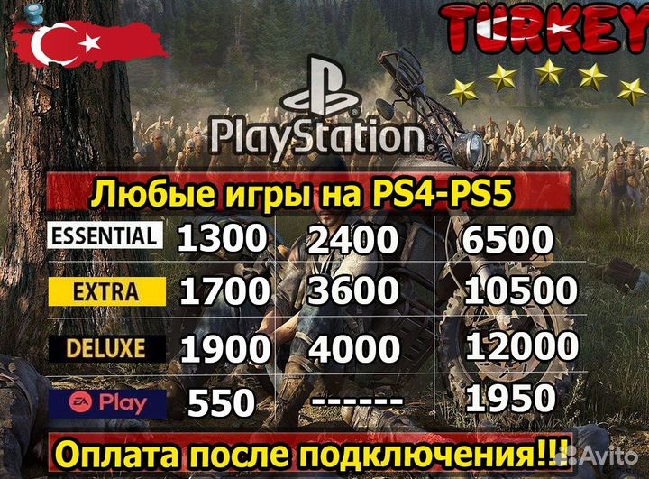 Подписка PS Plus /Турция/Украина/ Far Cry 6