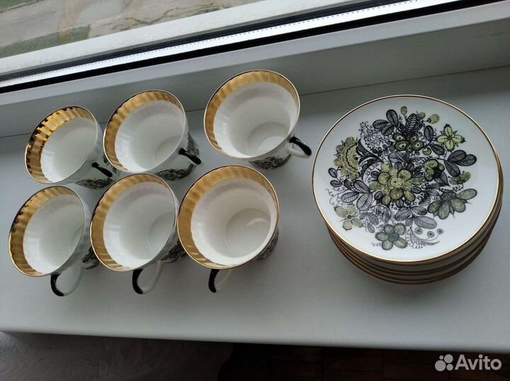 Кофейный сервиз фарфор