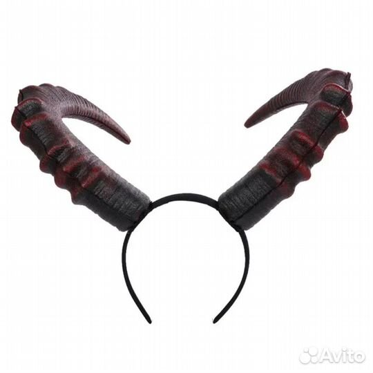 Ободок с рогами на хеллоувин
