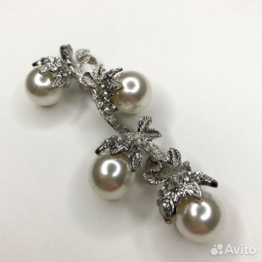 Винтажная брошь с жемчугом Charter Club