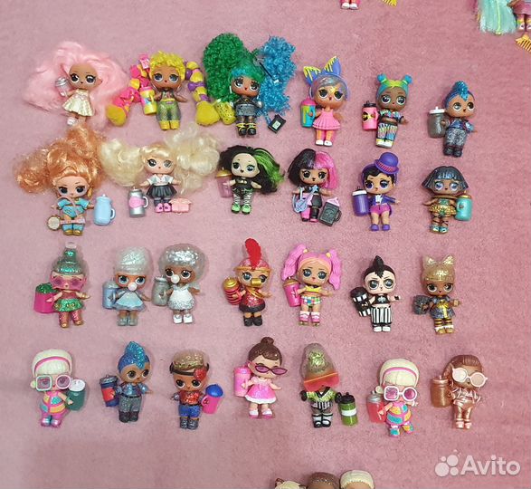 Куклы лол/ lol / l.o.l радуга, клякса, advent