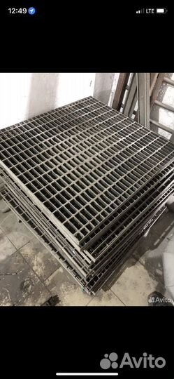 Напольные решотки для покрасочной камеры