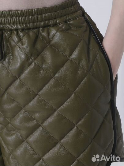 Шорты из экокожи self-portrait