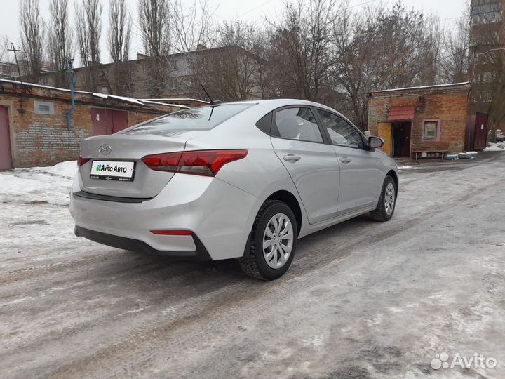 Hyundai Solaris 1.4 AT, 2017, 99 000 км