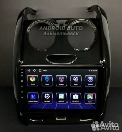 Магнитола Android на Renault Duster 9 дюймов