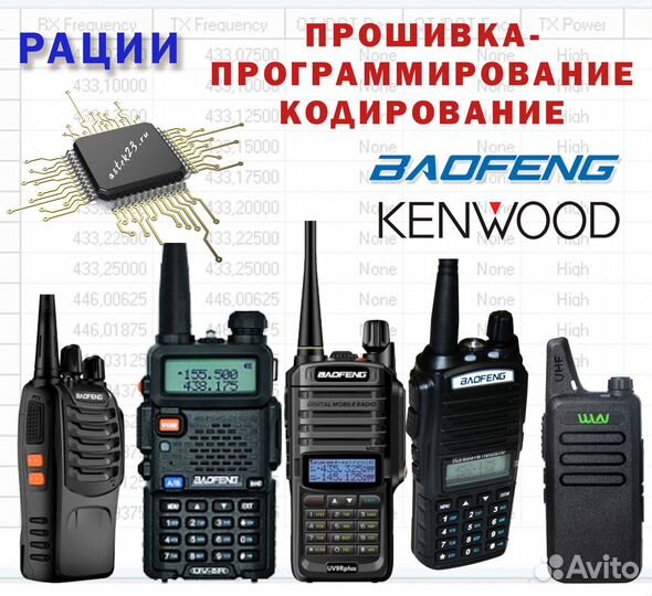 Прошивка раций
