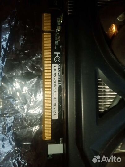 Видеокарта gigabyte AMD Radeon R9 280X 3gb