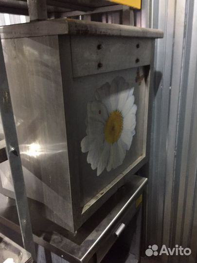 Кассовая тумба из нержавейки