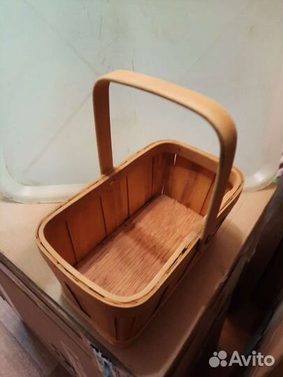 Корзина и ведерко для декора