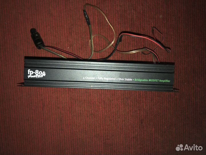 Сабвуфер и усилитель бу