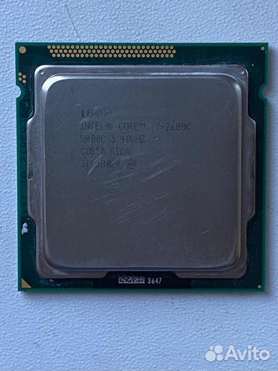 Процессор i7 2600k