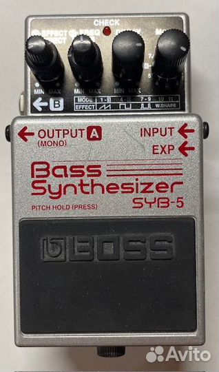 Педаль эффектов синтезатор boss SYB-5
