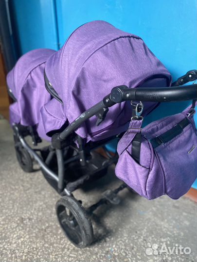 Коляска для двойни bebetto 42