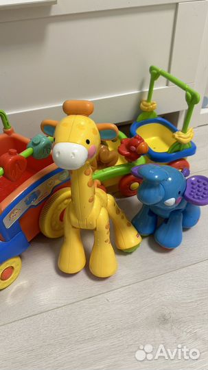 Паровозик чух чух fisher price