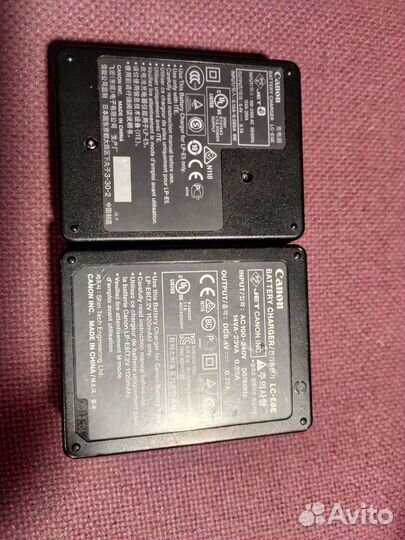 Аккумуляторы и зарядки canon,nikon и др