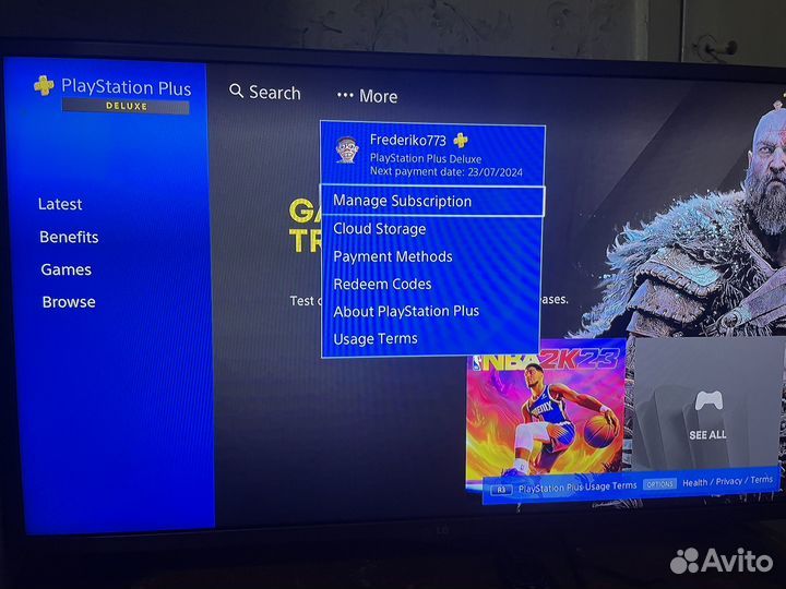 Sony PS4 + подписка 12 месяцев