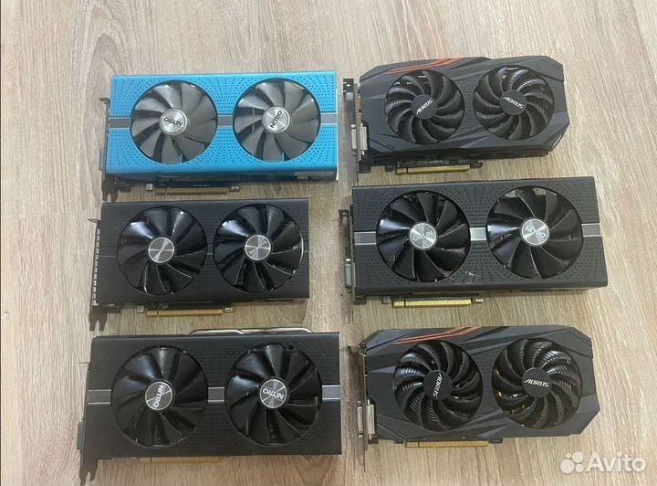Видеокарта серии RX570/580 4gb/8gb