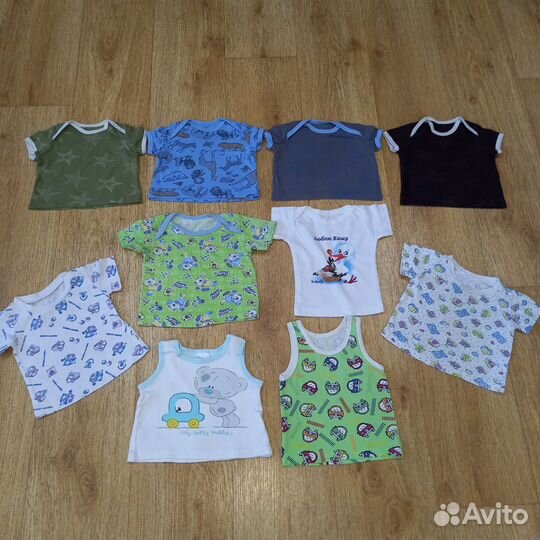 Детские вещи, одежда 56 62 68 74 пакетом