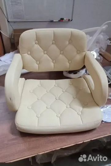 Стул барный Dobrin Tiesto, кремовый