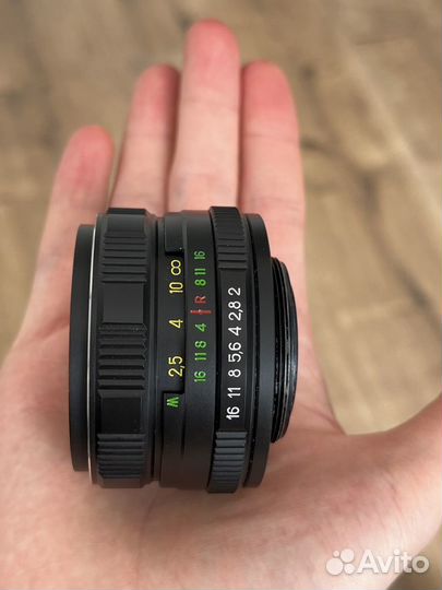 Объектив helios-44M-5 58mm 1:2