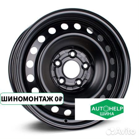 Alcar Stahlrad 4595 R15 5X114.3 ET46 D67.1 Black