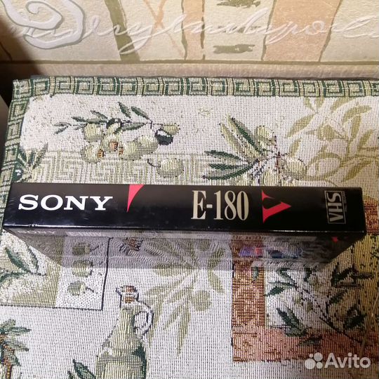 Видеокассета VHS sony E-180Vb новая