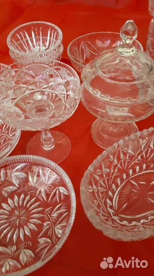 Салатники хрусталь