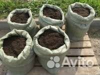 Перегной Чернозем в мешках