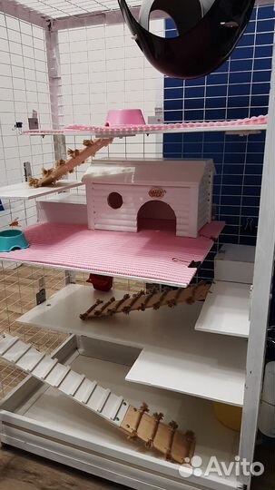 Самодельная большая клетка для крыс (грызунов)