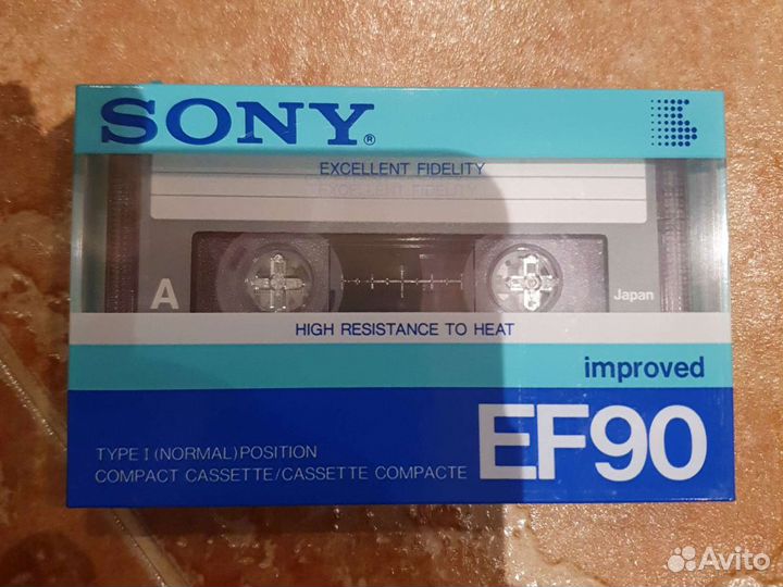 Аудиокассета sony EF 90