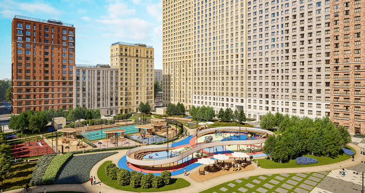 1-к. квартира, 52 м², 24/43 эт.